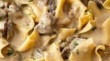 Slow Cooker Beef Stroganoff