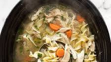 Slow Cooker Chicken Noodle Soup