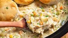Slow Cooker Chicken Pot Pie