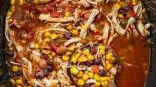 Slow Cooker Chicken Taco Soup