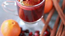 Slow Cooker Cranberry-Orange Mulled Wine