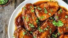 Slow Cooker Honey Garlic Pork Chops