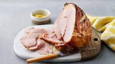 Slow cooker honey roast ham