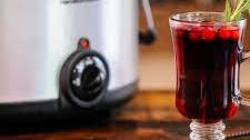 Slow Cooker Mulled Wine with Cranberry Wine