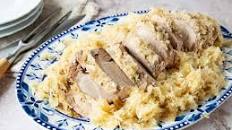 Slow Cooker Pork, Sauerkraut, and Beer