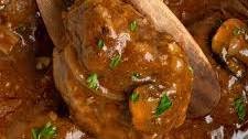 Slow Cooker Salisbury Steak