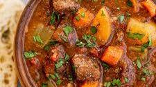 Slow Cooker Venison Stew | Thick & Hearty