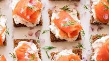 Smoked Salmon Canapés