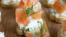 Smoked Salmon Canapes