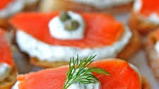 Smoked Salmon Crostini