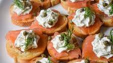 Smoked Salmon Crostini