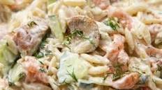 Smoked Salmon Pasta Salad