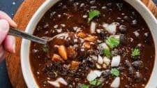 Smoky Black Bean Soup