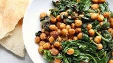 Smoky Chickpeas with Spinach
