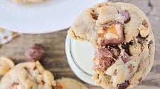Snickers Chocolate Chip Cookies