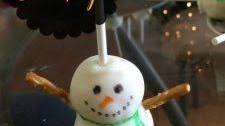 Snowmen Cake Pops