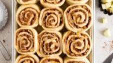 Soft-Baked Apple Cinnamon Rolls