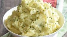 Sour Cream and Onion Mashed Potatoes