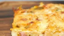 Southwest Ham and Egg Casserole