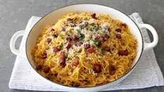 Spaghetti Squash Carbonara