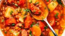 Spanish Chorizo Lentil Stew