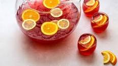Sparkling Nonalcoholic Cranberry Punch
