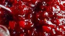 Spiced Apple Cranberry Sauce