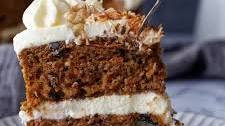 Spiced Carrot Cake with Pineapple