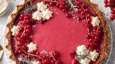 Spiced Cranberry Curd Tart Recipe