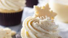 Spiced Eggnog Cupcakes with Eggnog Buttercream Frosting