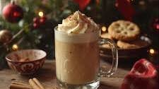 Spiced Eggnog Mocktail