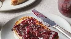 Spiced fig & blackberry preserve