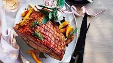 Spiced orange glazed ham