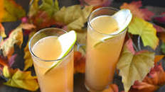 Spiced Pear and Bourbon Autumn Cocktail