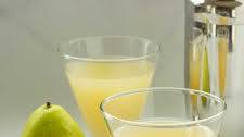 Spiced Pear Martini or Mocktail