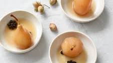 Spiced Preserved Pears