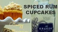 Spiced Rum Cupcakes with Boozy Buttercream