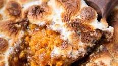 Spiced Sweet Potato Casserole