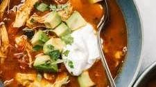 Spicy Chicken Taco Soup
