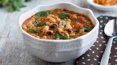 Spicy Collards and Black-eyed Pea Soup