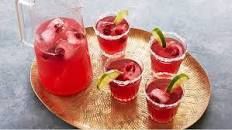 Spicy Cranberry Margaritas