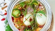 Spicy Jalapeno Pickled Eggs