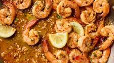 Spicy Lemon Garlic Shrimp Recipe