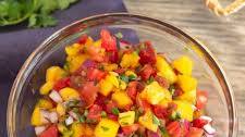 Spicy Peach and Tomato Salsa