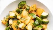 Spicy Pineapple Cucumber Salad