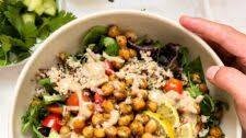 Spicy Roasted Chickpea Salad