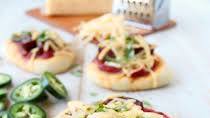 Spicy Sausage Mini Pizzas