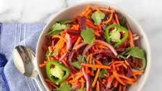 Spicy Shredded Beet Salad
