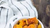 Spicy Sweet Roasted Butternut Squash