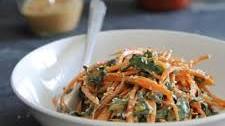 Spicy Thai Carrot and Kale Salad